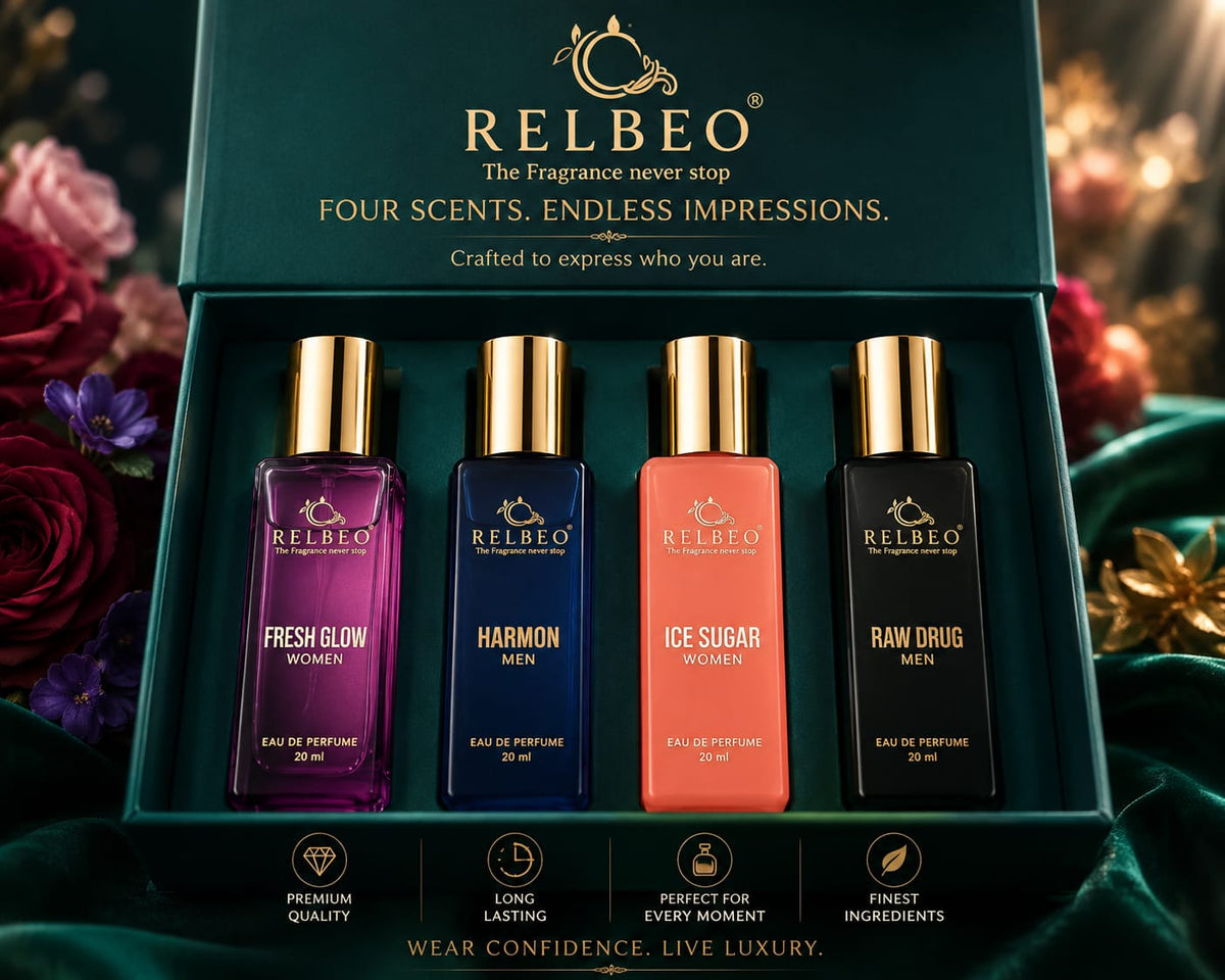 Luxury Unisex Perfume Gift Set - 4 x 20ml